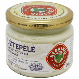 Kietojo sūrio užtepėlė su česnakais 280g