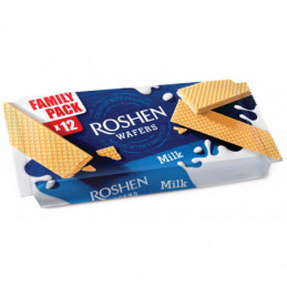 Vafliai  Roshen wafers  milk 216g