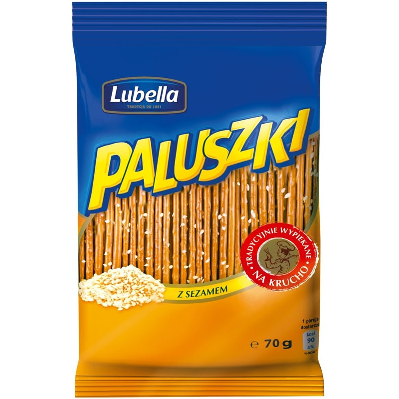 Lazdelės Lubella su sezamų sėklomis 70g