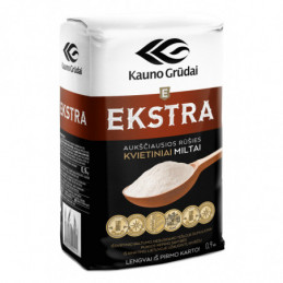 Kvietiniai miltai  Extra  405D 0.9KG