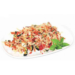 Šviežių daržovių salotos