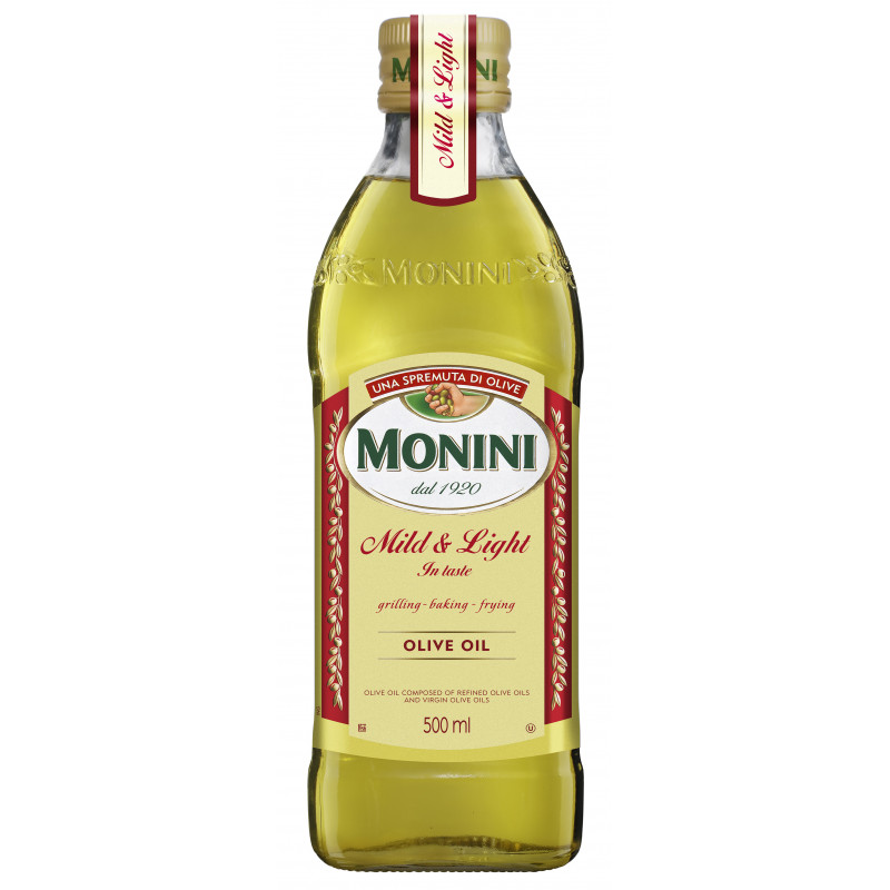 Alyvuogių aliejus  Mild&Light  Monini 500ml