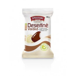 Desertinė "Žemaitijos" varškė 180g, 7.7% rieb., plombyro skonio