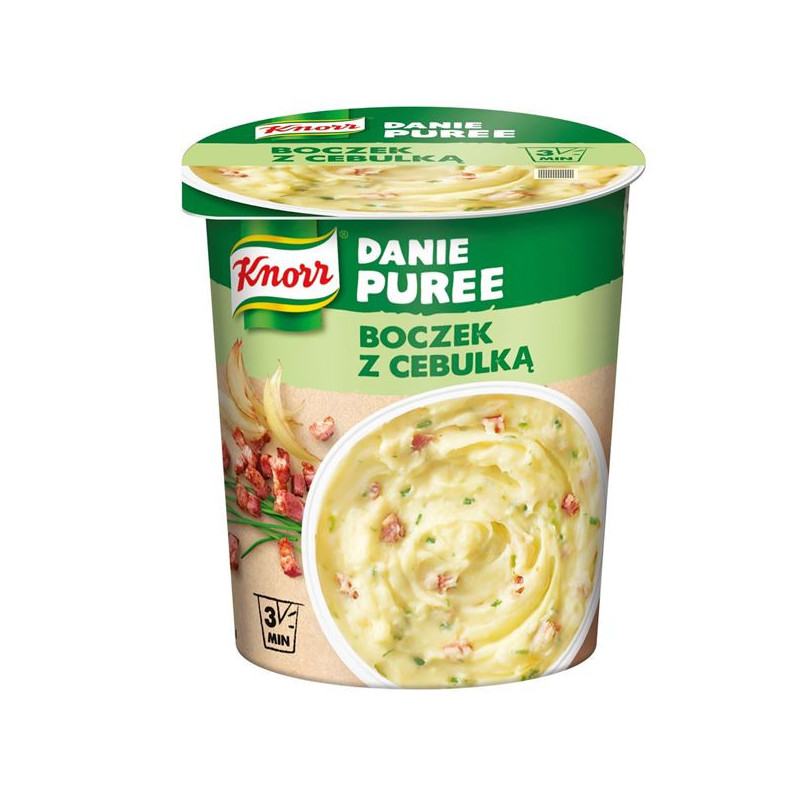 Bulvių košė su kumpiu ir svogūnais  Knorr  51g