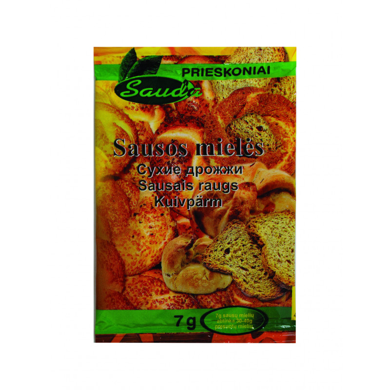 Sausos mielės SAUDA 7g