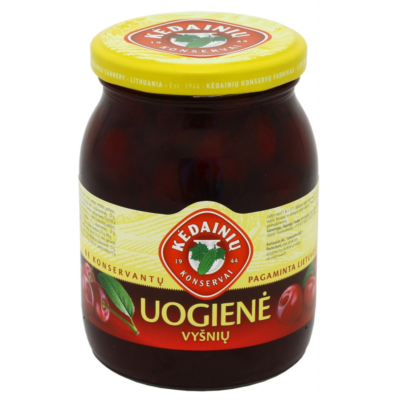 Uogienė vyšnių 430g /Kėdainių konservai