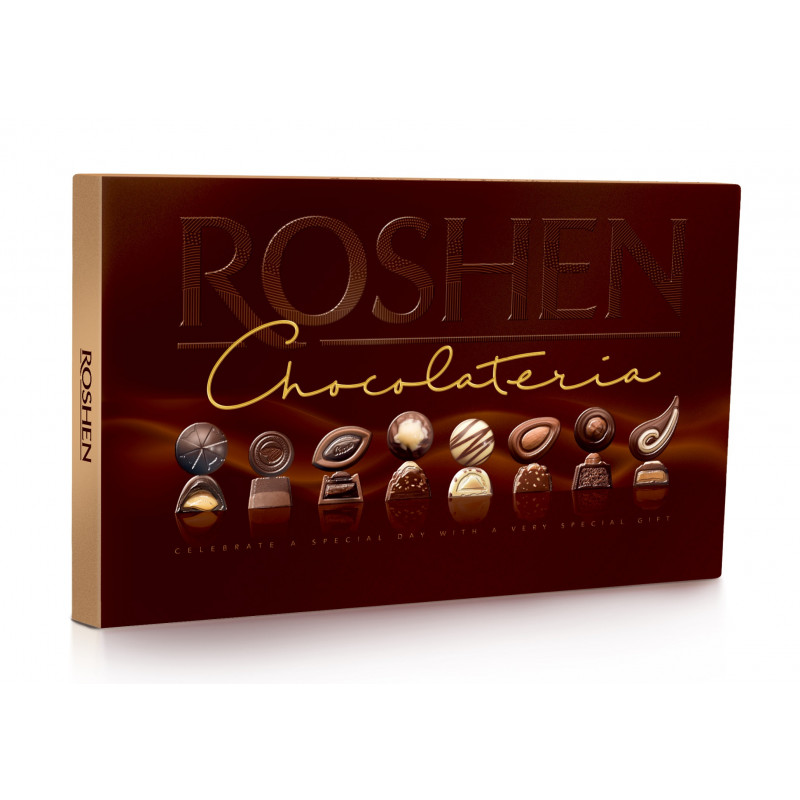 Šokoladinių saldainių rinkinys  Roshen Chocolateria  194g
