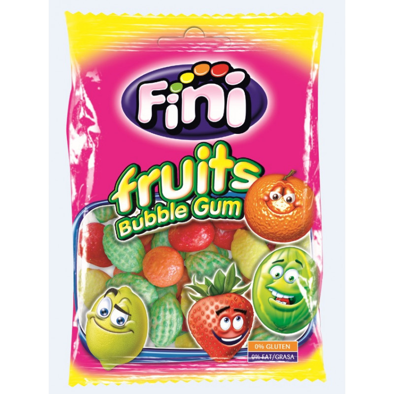 Kramtoma guma FINI, 90g ,įvairių vaisių skonio