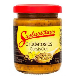 Garstyčios "Suslavičiaus" 170g  grūdėtosios