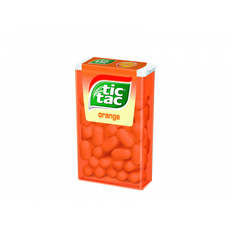 Saldainiai TIC TAC apelsinų skonio, 18g