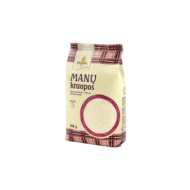 Manų kruopos 0.8kg/Fasma