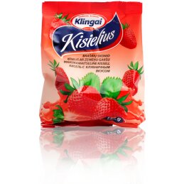 Kisielius braškių 250g/Klingai
