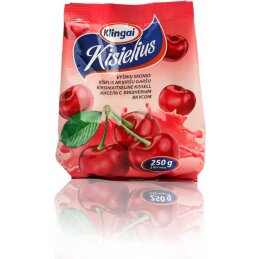 Kisielius vyšnių 250g Klingai