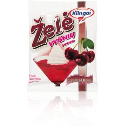 Želė vyšnių 80g Klingai