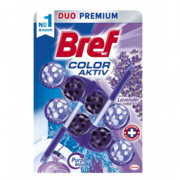 WC valiklis-gaiviklis Bref   Purple Lavender 2x50g