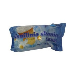 Vanilės skonio ledai  Le2kas vafliniame puodelyje 120ml/65g