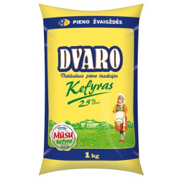 Kefyras  DVARO 2,5% rieb., 1kg