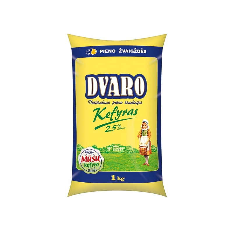 Kefyras  DVARO 2,5% rieb., 1kg