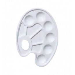 Plast.paletė dažams 08