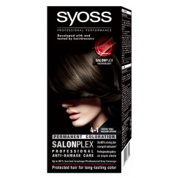 Plaukų dažomasis kremas Syoss  Nr 4-1 rudas
