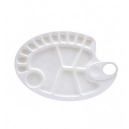 Plast.paletė dažams 02