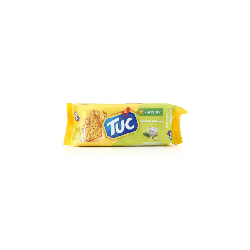 Krekeriai "TUC" 100g grietinės ir svogūnų skonio