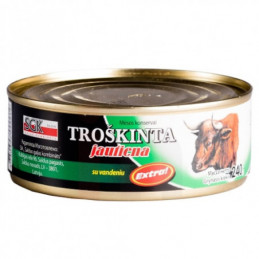 Troškinta jautiena 240g