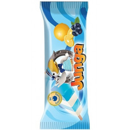 Ledai "Junga" 75ml/75g mėlynių ir citrinų skonio