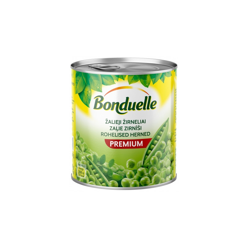 Konservuoti žirneliai BONDUELLE 800g