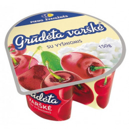 Grūdėta varškė su vyšniomis 150g