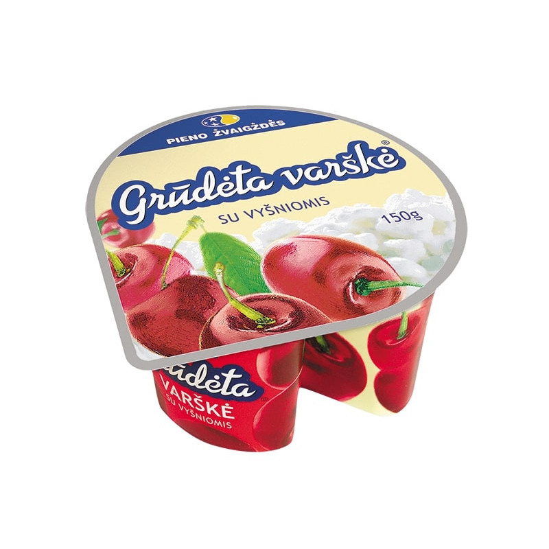 Grūdėta varškė su vyšniomis 150g
