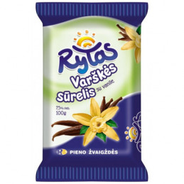 Varškės sūrelis RYTAS su vanile 7.5%, 100g