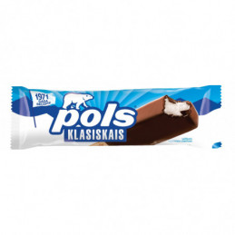 Klasikiniai grietininiai valgomieji ledai  Pols  120ml/75g