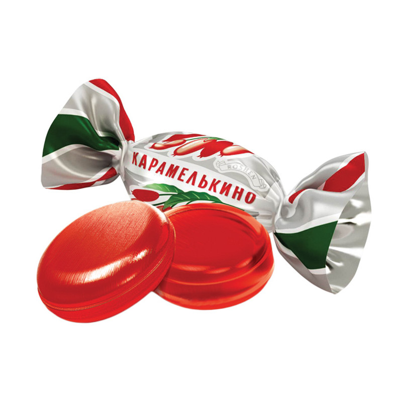 Raugerškio skonio karamelė ROSHEN