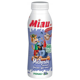 Pieno gėrimas MIAU mėlynių skonio, 450ml