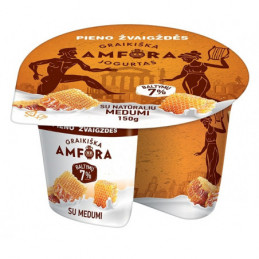 Jogurtas graikiška AMFORA su medumi, 3,1% rieb., 150g