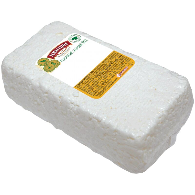 ŽEMAITIJOS varškė 9% rieb., 1kg