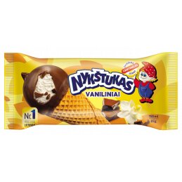 Ledai Nykštukas  150ml/85g vaniliniai grietininiai