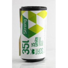 Šiukšlių maišas  SORTEX  35l 15vnt juodas