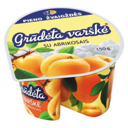 Grūdėta varškė su abrikosais 7% rieb., 150g