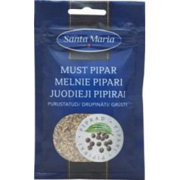 Grūsti juodieji pipirai SANTA MARIA, 18g