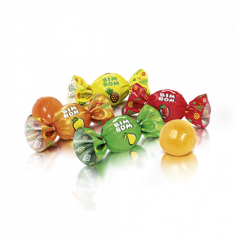 Karamelė Bim-Bom su įdaru
