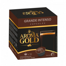 Aroma Gold kavos kapsulės Grande intenso160g 16vnt