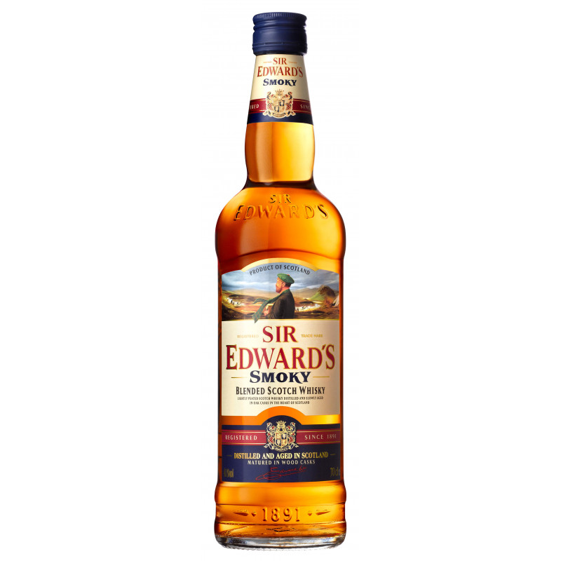 Viskis Sir Edwards Smoky (40%), 700 ml
