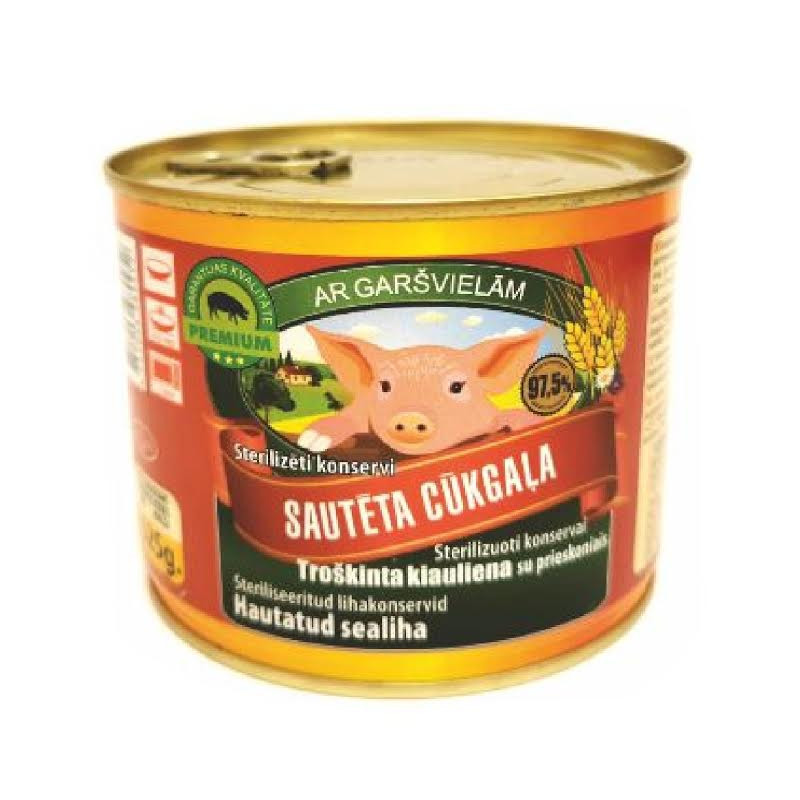 Kiaulienos konservai 525g