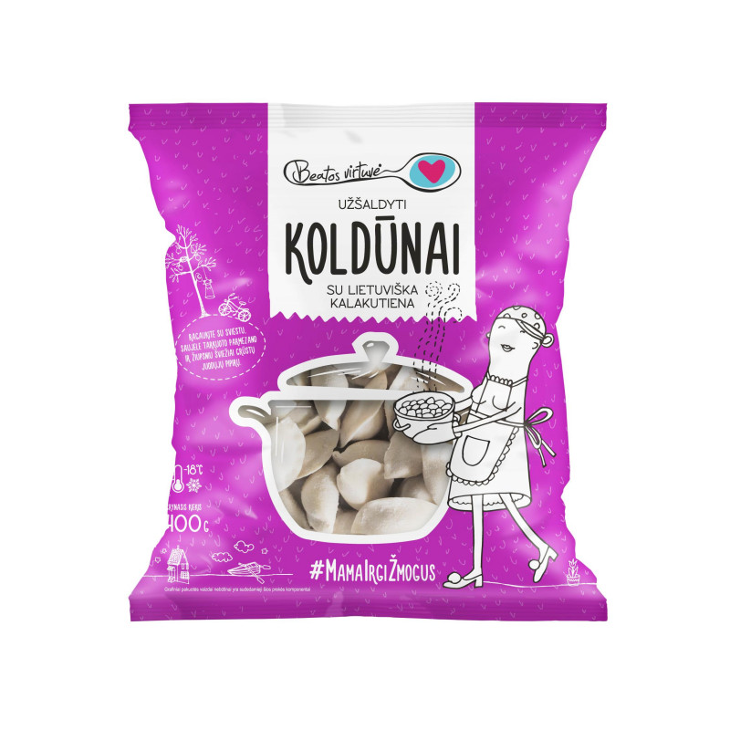 Koldūnai su lietuviška kalakutiena Beatos virtuvė  400g