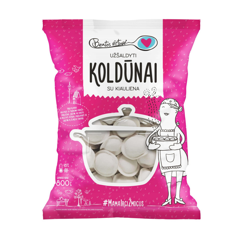 Koldūnai su kiauliena  Beatos virtuvė  800g
