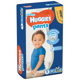 Sauskelnės  Huggies  Pants Boys S5(12-17kg)34vnt