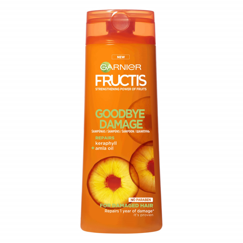 Šampūnas Garnier fructis  Goodbye damage  pažeisteistiems plaukams 250ml