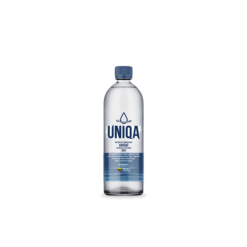 Negazuotas vanduo UNIQA, 500 ml